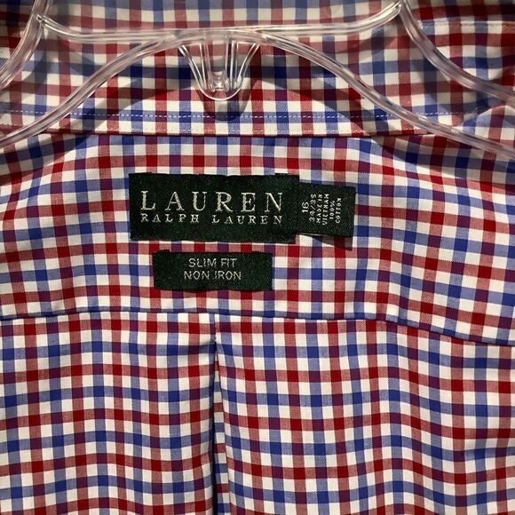 LAUREN RALPH LAUREN BUTTON DOWN LONG SLEEVE SHIRT‎ - Picture 7 of 7